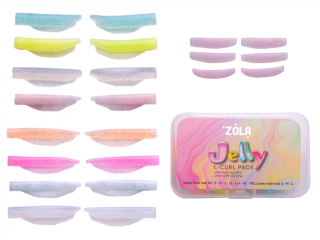 ZOLA Jelly L-Curl - natáčky na horné a spodné riasy 11 párov