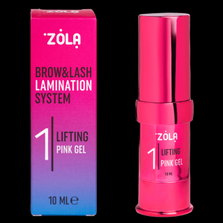ZOLA Lash & Brow Lamination System Color Lab - KROK 1 - Lifting Pink Gél 10 ml