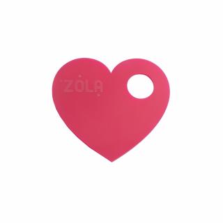 ZOLA paletka na miešanie farieb a kozmetických produktov – tvar srdca alebo pier Tvar: Srdce