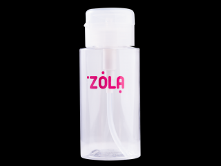 ZOLA prázdna plastová fľaštička s pumpičkou 180 ml Barva: Průhledná
