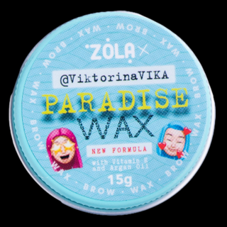 ZOLA x Viktorina Vika Paradise Wax fixačný vosk na obočie Hmotnost: 15 g