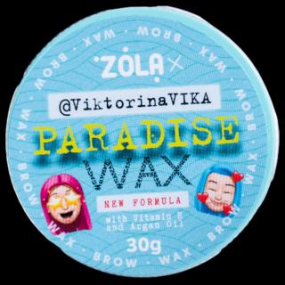 ZOLA x Viktorina Vika Paradise Wax fixačný vosk na obočie Hmotnost: 30 g