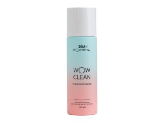 ZOLA x WowBrow WOW CLEAN čistiace tonikum na riasy a obočie po laminácii 120 ml