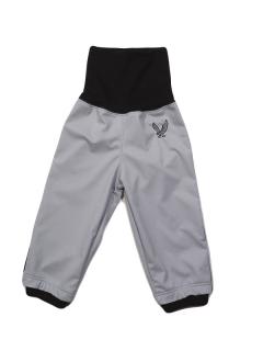 GAJI / Nohavice softshell s fleecem - sivá /v.86/