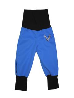 GAJI / Nohavice softshell s fleecem - sv.modrá