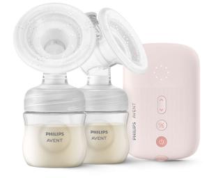 Elektrická DUO odsávačka materského mlieka s vreckami na materské mlieko Philips AVENT SCF397/31
