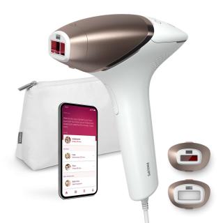 IPL epilátor Philips Lumea 8000 BRI945/00, použitie na telo a tvár