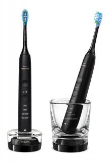 Sonická zubná kefka 1+1 Philips Sonicare DiamondClean 9000 Black HX9914/54 s aplikáciou