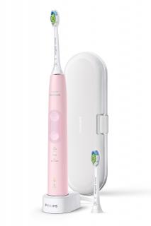 Sonická zubná kefka Philips Sonicare ProtectiveClean 5100 Pink HX6856/29 s 3 režimami a cestovným púzdrom