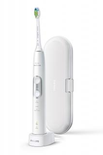 Sonická zubná kefka Philips Sonicare ProtectiveClean 6100 White HX6877/28 s 3 režimami a cestovným púzdrom