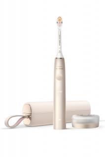 Sonická zubná kefka s aplikáciou Philips Sonicare Prestige Champagne HX9992/11