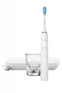 Sonická zubná kefka s aplikácou Philips Sonicare DiamondClean novej generácie White HX9911/27
