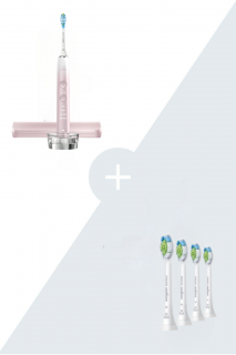 Výhodné balenie sonickej kefky Philips Sonicare DiamondClean novej generácie s aplikáciou HX9911/84 + náhradné hlavice Philips Sonicare Optimal White…