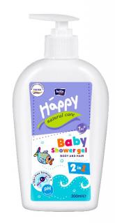 Happy Natural Care sprchový gél 2v1 300 ml