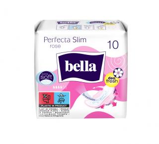 Hygienické vložky Bella Perfecta Slim Rose deo - 10 ks