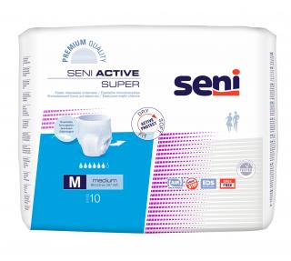 Naťahovacie plienkové nohavičky Seni Active Super Medium - 10 ks