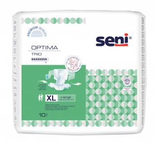 Plienkové nohavičky s nastaviteľným pásom Seni Optima Trio Extra Large - 10 ks