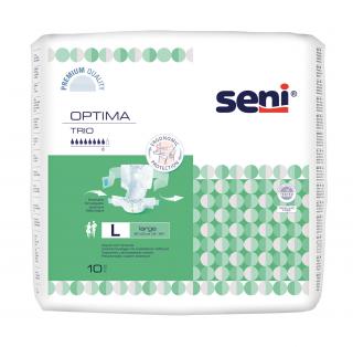 Plienkové nohavičky s nastaviteľným pásom Seni Optima Trio Large - 10 ks