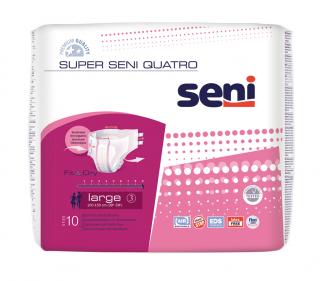 Plienkové nohavičky Super Seni Quatro Large - 10 ks