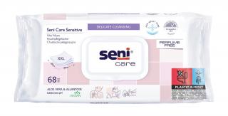Seni Care vlhčené obrúsky Sensitive 68 ks
