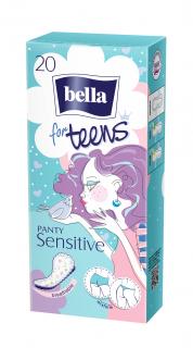 Slipové vložky Bella for Teens Sensitive - 20 ks