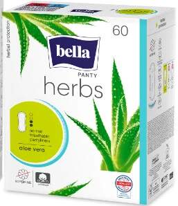 Slipové vložky Bella Herbs Aloe Vera - 60 ks