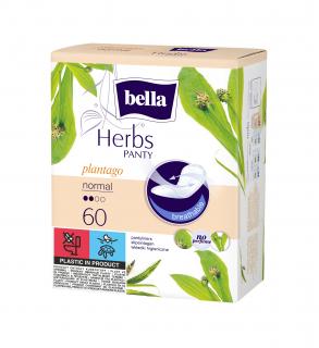 Slipové vložky Bella Herbs Skorocel - 60 ks