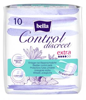 Urologické vložky Bella Control Discreet Extra - 10 ks
