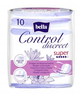 Urologické vložky Bella Control Discreet Super- 10 ks