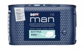 Urologické vložky pre mužov Seni Man Extra - 15 ks