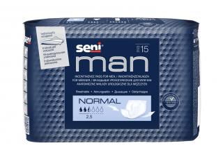 Urologické vložky pre mužov Seni Man Normal - 15 ks