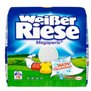 Weisser Riese megaperls 5   18 praní 1,kg