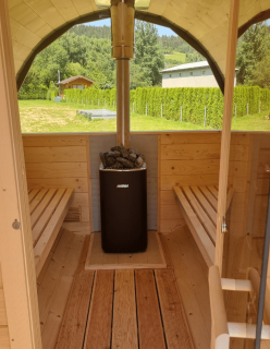 Sudová sauna 4m s predsieňou
