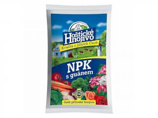 Hoštické hnojivo - NPK hnojivo s guánom Hmotnosť: 1 kg