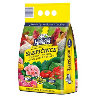Hoštické hnojivo Slepačince granulované