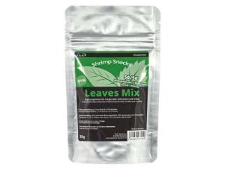 GlasGarten Shrimp Snacks Leaves Mix - Mix listov 4g (Vzorka)