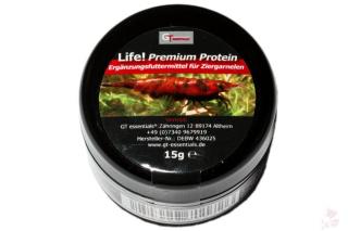 GT essentials Life-Premium Protein! - Prémiové proteínové práškové krmivo pre krevety 15g