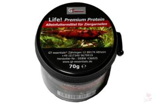 GT essentials Life-Premium Protein! - Prémiové proteínové práškové krmivo pre krevety 70g