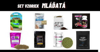 Set vzoriek krmív - Pre mláďatá 8ks / 16g