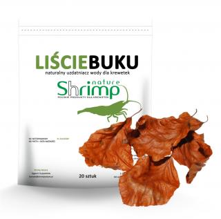 Shrimp Nature Beech Leaves - Listy buka 20ks