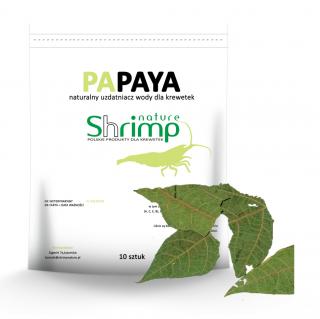 Shrimp Nature Papaya leaves - Listy Papáje 1ks (Vzorka)