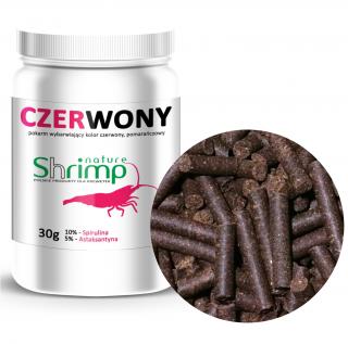 Shrimp Nature Red - Červená 30g