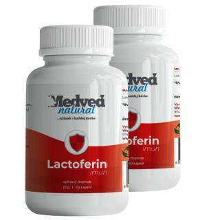 2x Lactoferin imun 60 kapsúl (120 kapsúl spolu)