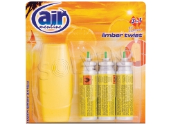 AIR MENLINE spray 3x15ml komplet Vôňa: Limber t