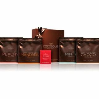 Balenie luxusných kávových peelingov Cocosolis Organic 280g