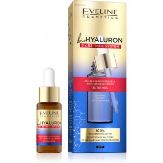 bio HYALURON 3X RETINOL System - multiobnovujúce intenzívne protivráskové sérum