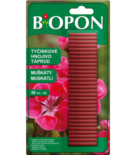 BOPON tyčinkové hnojivo na muškáty 30ks