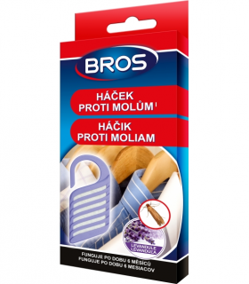BROS háčik proti moliam s vôňou levandule 1ks