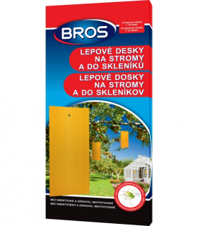 BROS lepové dosky na stromy a do skleníkov 10ks