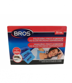 BROS náhradné vankúšiky do elektrického odparovača 20ks